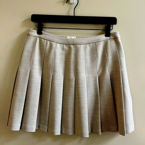 Wilfred wool pleated skirt